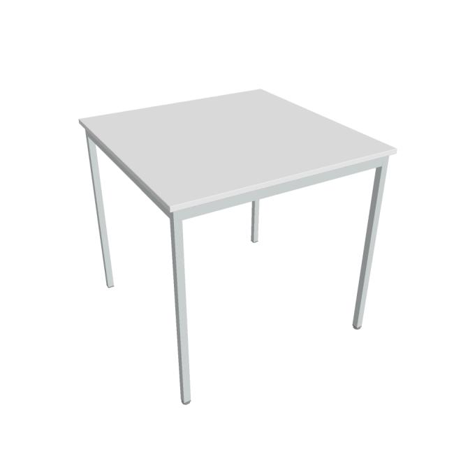 [ON804900] Hobis dining table, 80x75x80 cm, white