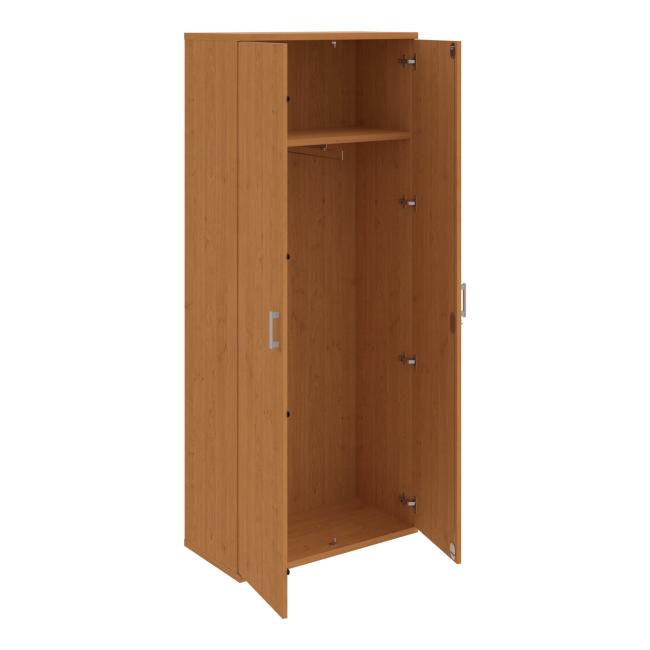 Strong wardrobe, lock, 80x192x40 cm, alder/alder