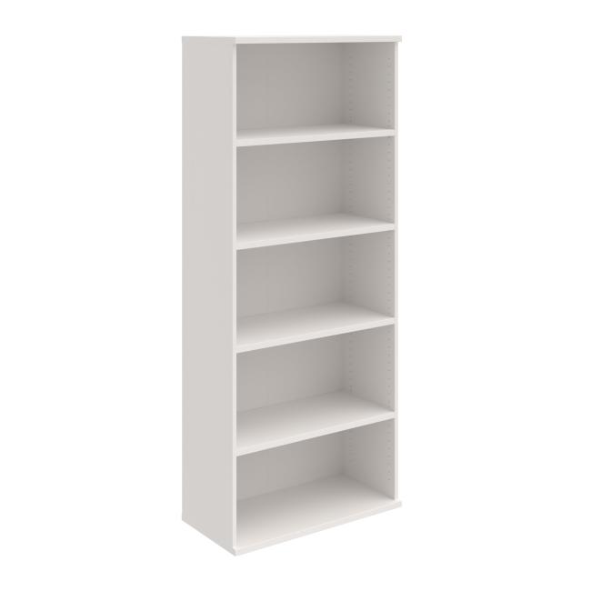 [ON820109] Strong shelf cabinet, 80x192x40 cm, white