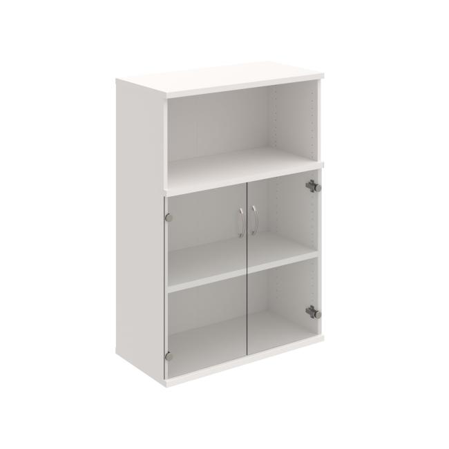 Strong shelf cabinet, 80x115.2x40 cm, white