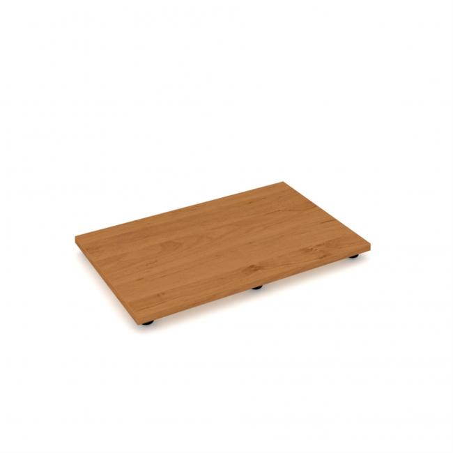Leveling bottom for 2 file cabinets OP, 83.2x64 cm, alder