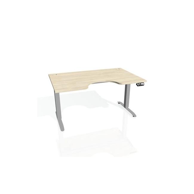 Motion Ergo desk, PO, 2S, 120x70.5-120.5x90 cm, agate/grey