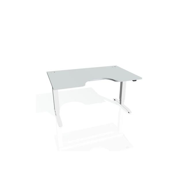 [ON912283] Motion Ergo desk, ZO, 3S, 120x61-128x90 cm, grey/white