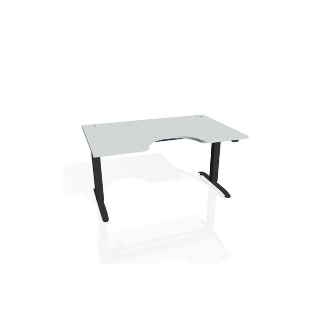 Motion Ergo desk, ZO, 2S, 140x70.5-120.5x90 cm, grey/black