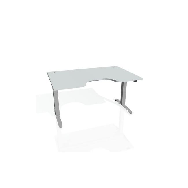 Motion Ergo desk, ZO, 2S, 180x70.5-120.5x90 cm, gray/grey