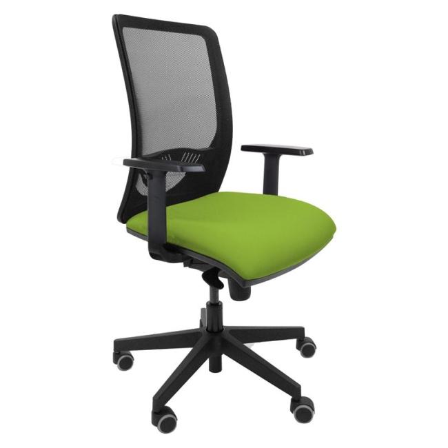 Office chair DUCK SYN green (Bombay 38) + armrests P44