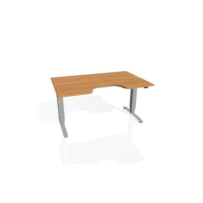 Motion Ergo desk, ZO, 3S, 180x61-128x90 cm, alder/grey