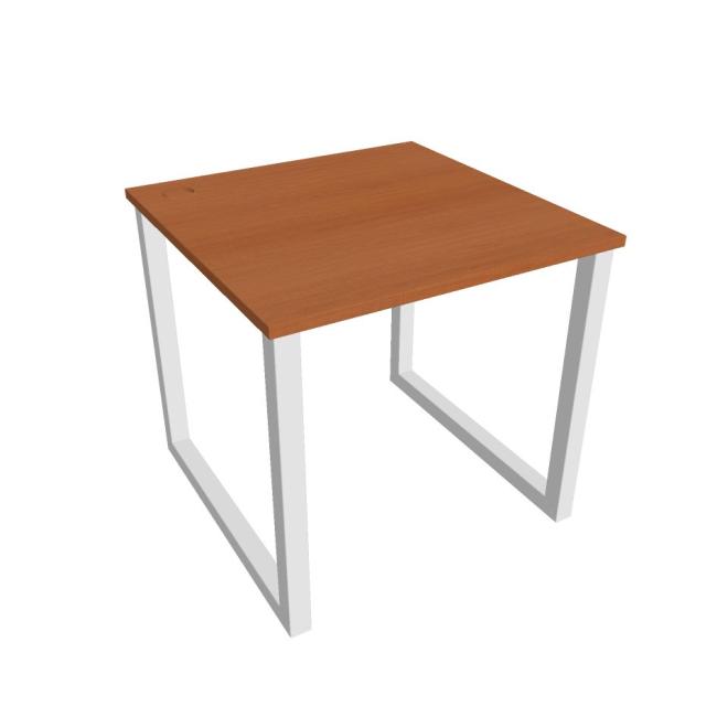 [ON918405] UNI O desk, 80x75.5x80 cm, cherry/white