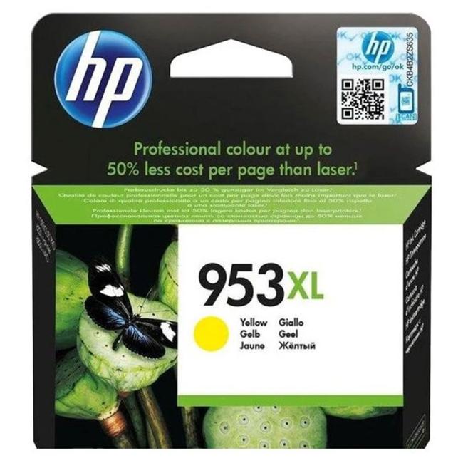 Ink cartridge HP F6U18AE HP 953XL yellow XL (1,600 pages) for OfficeJet Pro 7740/8210/8710/8720