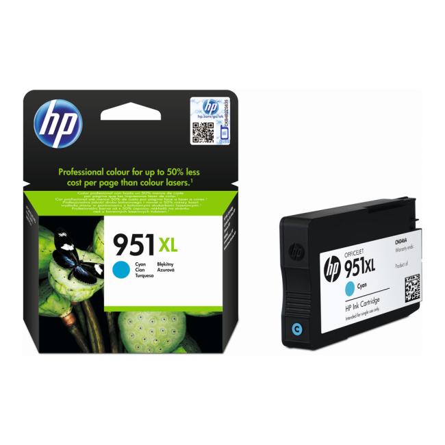 Ink cartridge HP CN046AE HP 951XL cyan XL (1,500 pages) for Officejet Pro 251dw/276dw/8100/8600
