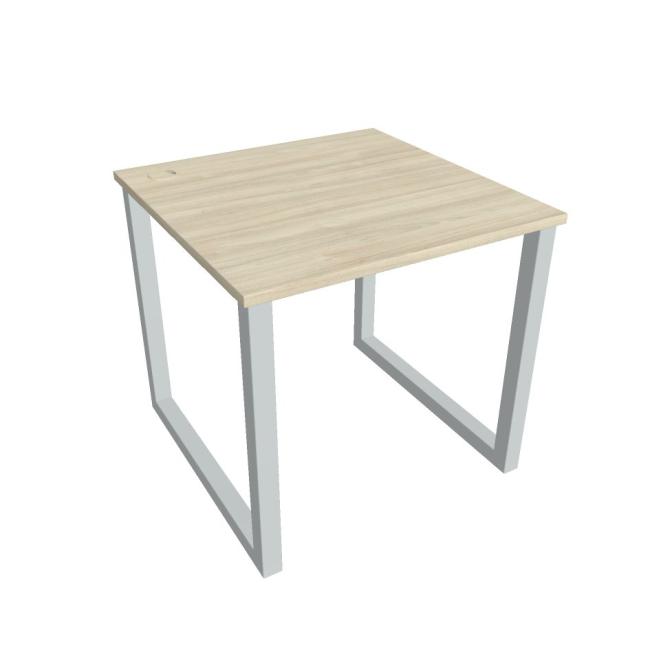 Work table UNI O, 80x75.5x80 cm, agate/grey