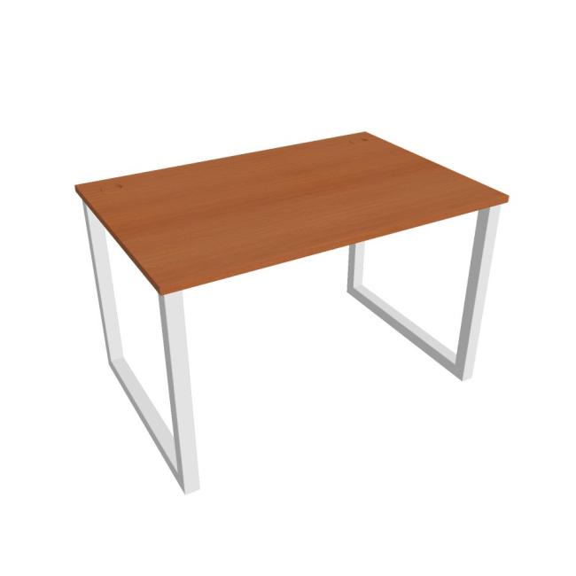 [ON918435] Work table UNI O, 120x75.5x80 cm, cherry/white