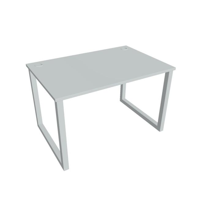 UNI O desk, 120x75.5x80 cm, gray/grey