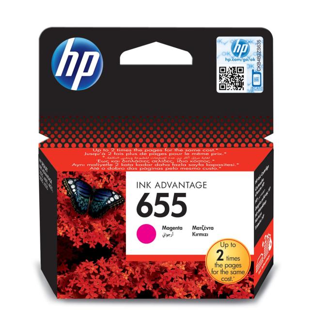[HP000111] Ink cartridge HP CZ111AE HP 655 magenta (600 pages) for Deskjet Ink Advantage 3525/4615/4625/5525