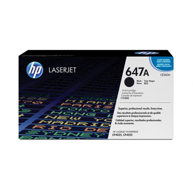 [HP000260] Toner HP CE260A HP 647A čierny (8 500 str.) pre LaserJet CP4525