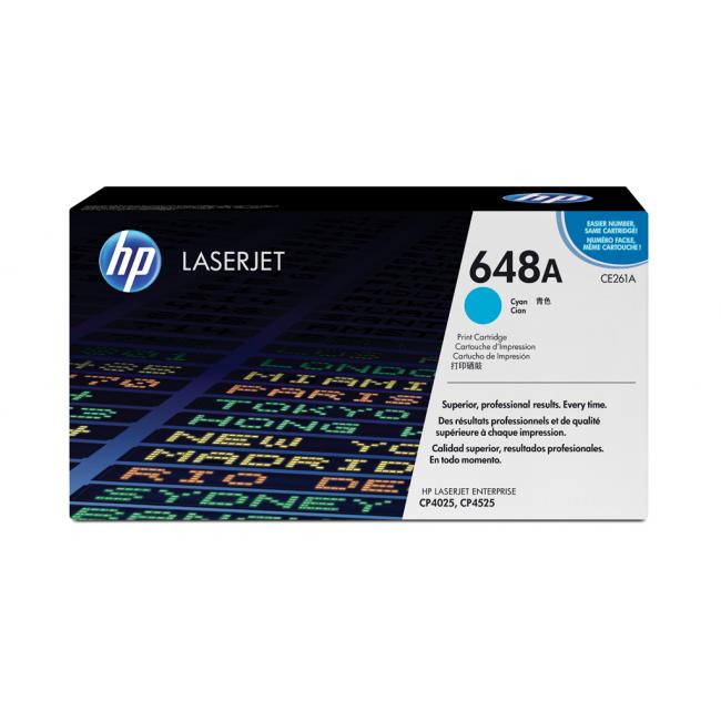 [HP000261] Toner HP CE261A HP 648A cyan (11.000 str.) pre LaserJet CP4525