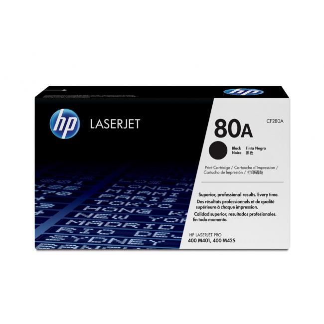 Toner HP CF280A HP 80A čierny (2 700 str.) pre LaserJet Pro M401/M425
