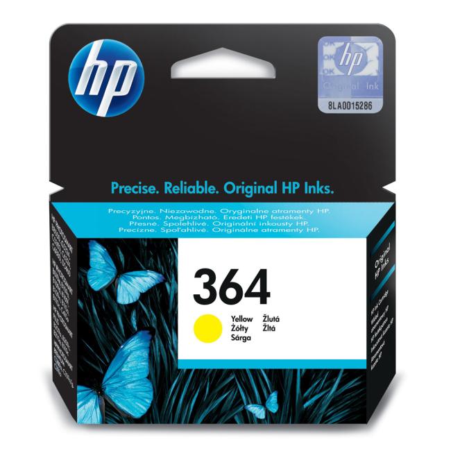 Ink cartridge HP CB320EE HP 364 yellow (300 pages) for Photosmart B109a/B010a/B110a/5510