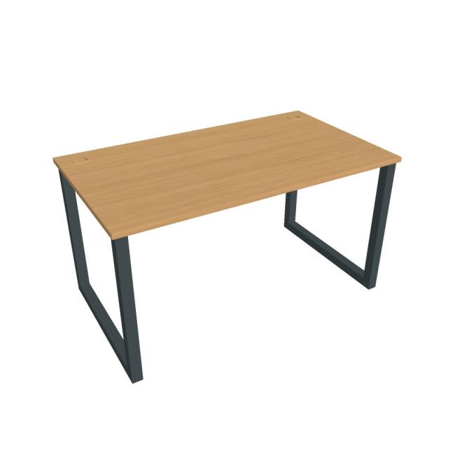 [ON918466] UNI O desk, 140x75.5x80 cm, beech/black