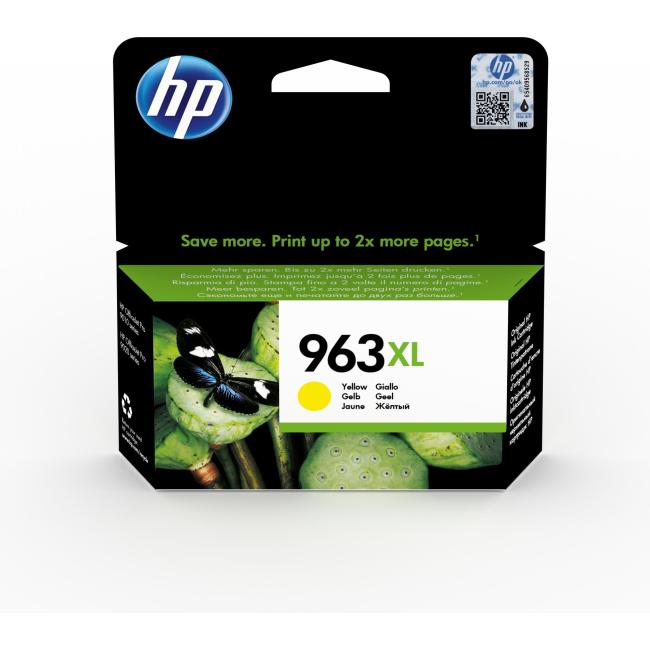 Atramentová kazeta HP 3JA29AE HP 963XL žltá XL (1 600 strán) pre OfficeJet Pro 9010/9010e/9012e