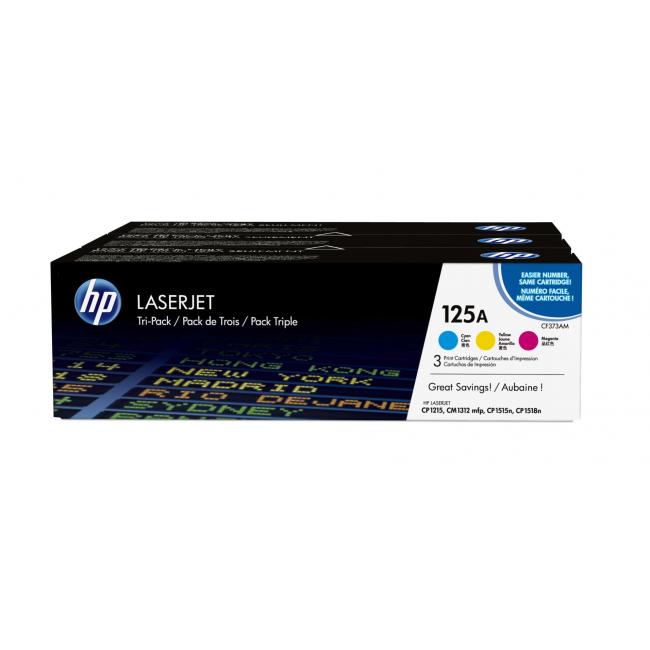 Toner HP CF373AM HP 125A combin. packaging (CB541A, CB542A, CB543A)