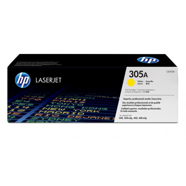[HP000412] Toner HP CE412A HP 305A yellow (2.600 str.) pre CLJ M351/451/375/475