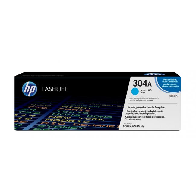 [HP000531] Toner HP CC531A HP 304A azúrový (2 800 str.) pre LJ CP2025/CM2320