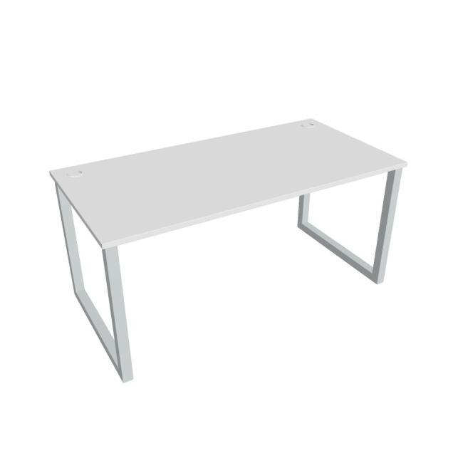 [ON918500] UNI O desk, 160x75.5x80 cm, white/grey