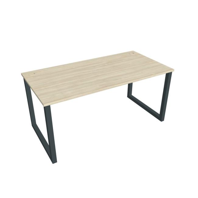 [ON918505] Work table UNI O, 160x75.5x80 cm, agate/black