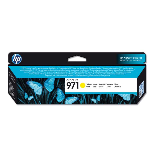 Ink cartridge HP CN624AE HP 971 yellow (2,500 pages) for Officejet Pro X451dw/X476dw/X551dw