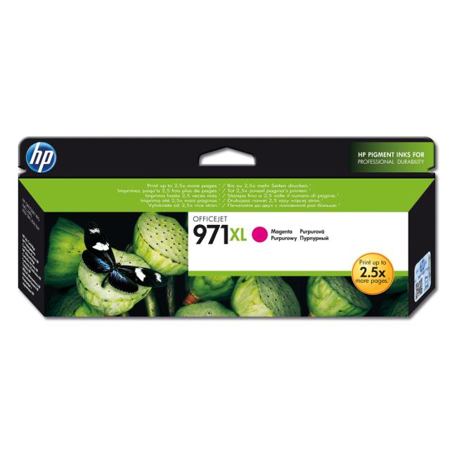 Atramentová náplň HP CN627AE HP 971XL magenta XL (6.600 str.) pre Officejet Pro X451dw/X476dw/X551dw
