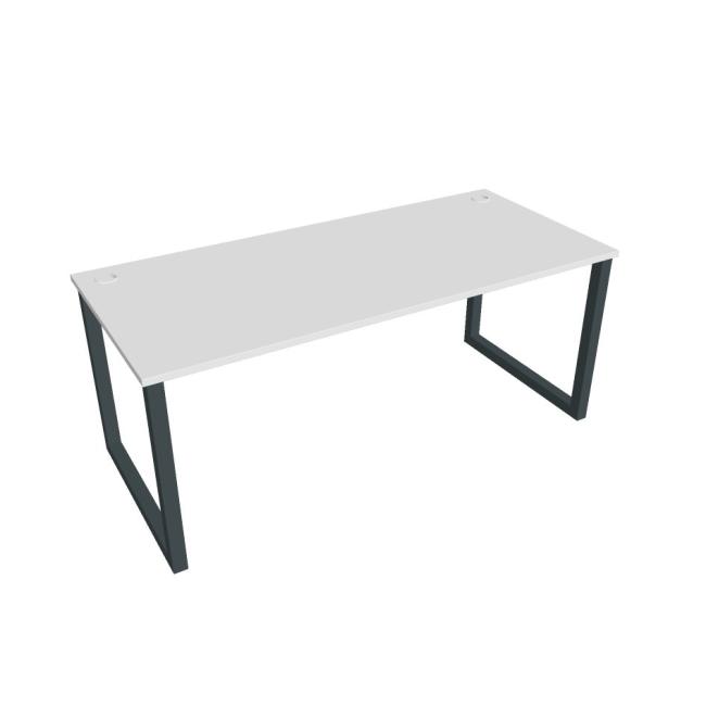 [ON918529] UNI O desk, 180x75.5x80 cm, white/black