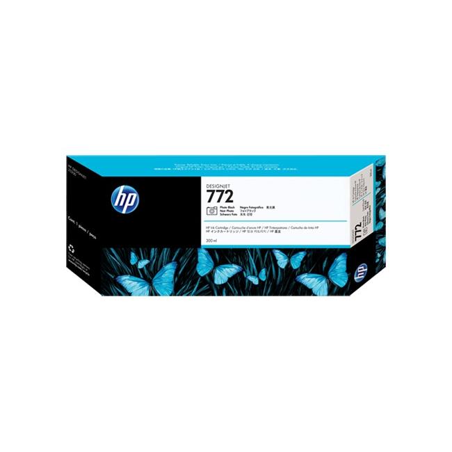 Ink cartridge HP CN633A HP 772 black photografic (300 ml) for Designjet Z5200