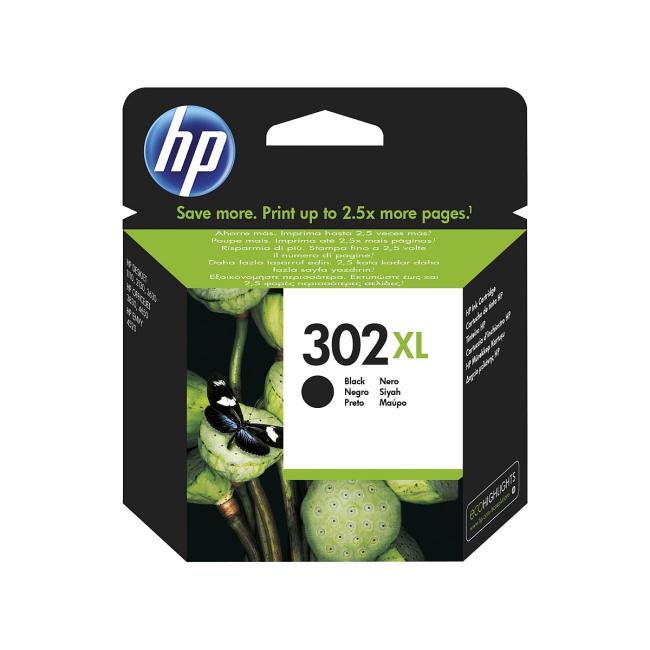 Atramentová kazeta HP F6U68AE HP 302XL čierna XL (480 strán) pre DeskJet 2130/3639/OfficeJet 3830
