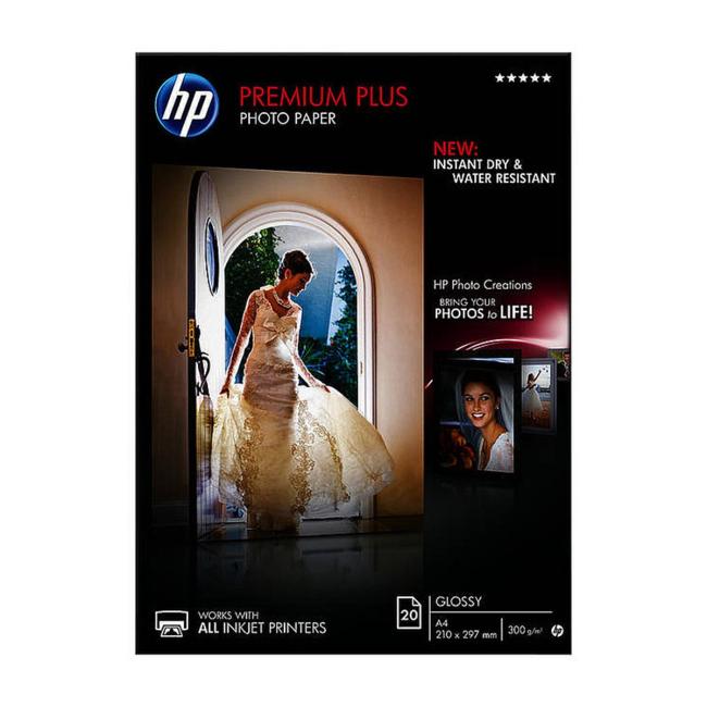 [HP000672] Photo paper HP inkjet premium plus, glossy, A4, 300 g, CR672A