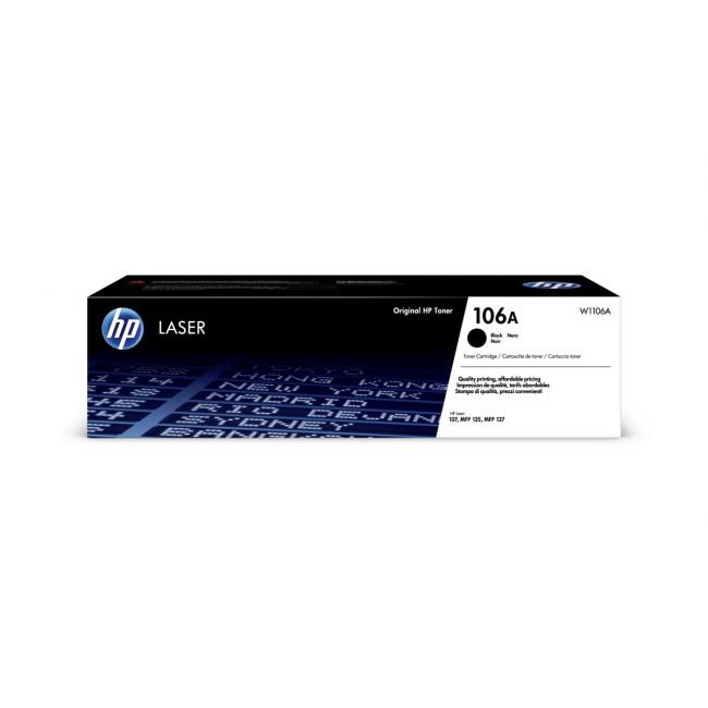 Toner HP W1106A HP 106A čierny (1 000 str.) pre laser 107/MFP 135