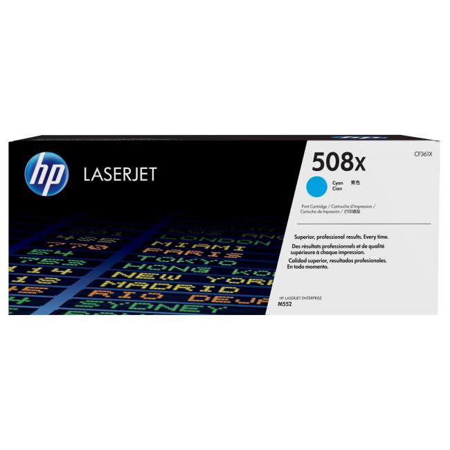 [HP001361] Toner HP CF361X HP 508X cyan (9.500 str.) pre LaserJet M552/M553/M577
