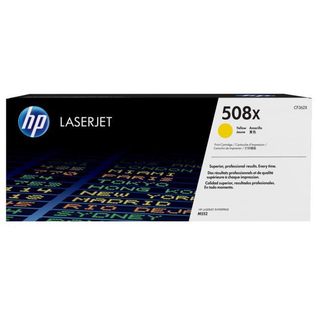 Toner HP CF362X HP 508X žltý (9 500 str.) pre LaserJet M552/M553/M577