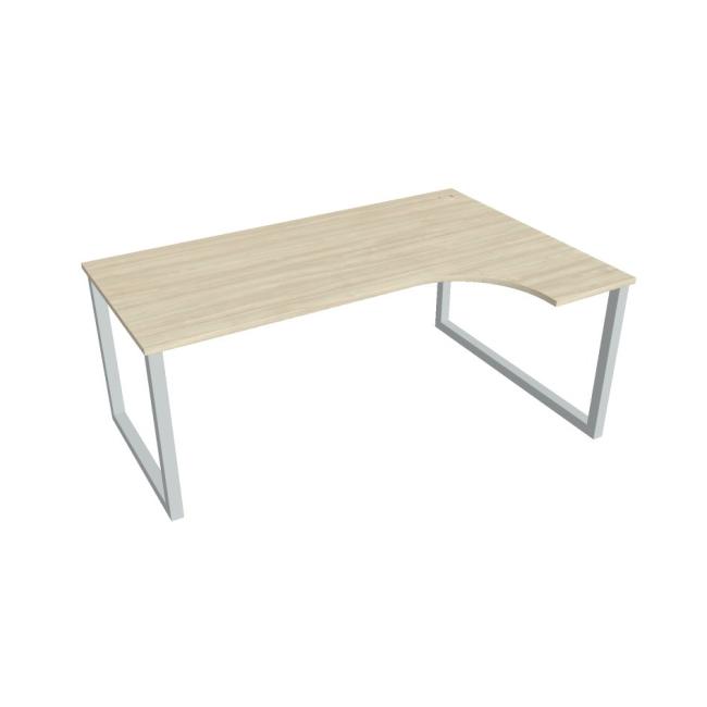 [ON918566] UNI O desk, ergo, left, 180x75.5x120 cm, agate/grey