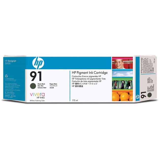 Ink cartridge HP C9464A HP 91 matte black (775 ml) for Designjet Z6100