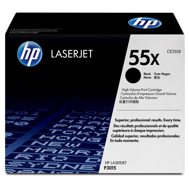 Toner HP CE255X HP 55X čierny (13 000 str.) pre LaserJet P3015/M521