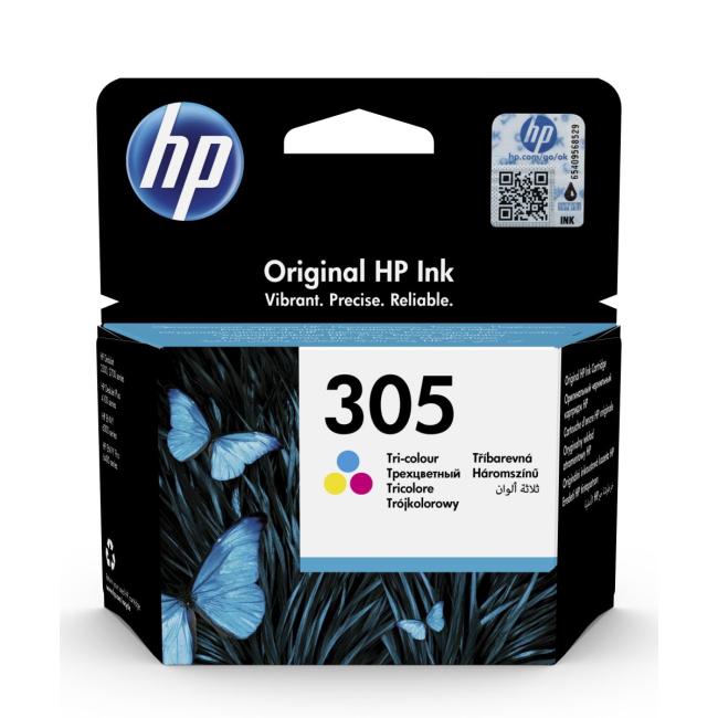 Ink cartridge HP 3YM60AE HP 305 color (100 pages) for DeskJet 2320/2720/Plus 4120