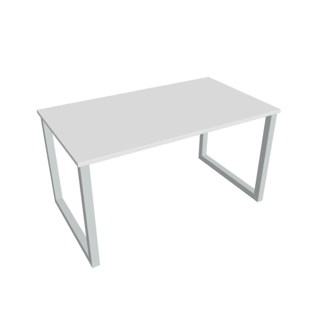[ON918621] Conference table UNI O, 140x75.5x80 cm, white/grey