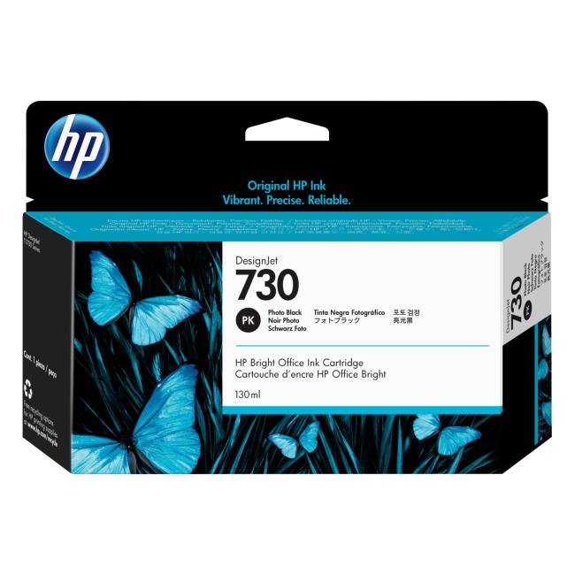 Ink cartridge HP P2V67A HP 730 photo black (130 ml) for DesignJet T1600, T1700, T2600