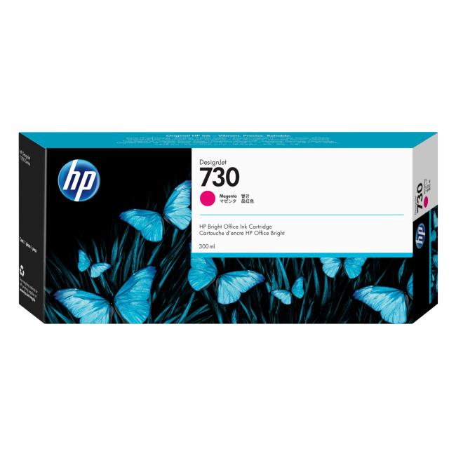 Ink cartridge HP P2V69A HP 730 magenta for DesignJet T1600, T1700, T2600 (300 ml)