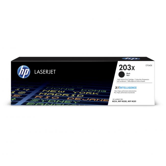 Toner HP CF540X HP 203X black (3.200 str.) pre LaserJet Pro M254dw/ M280nw/M281fdn