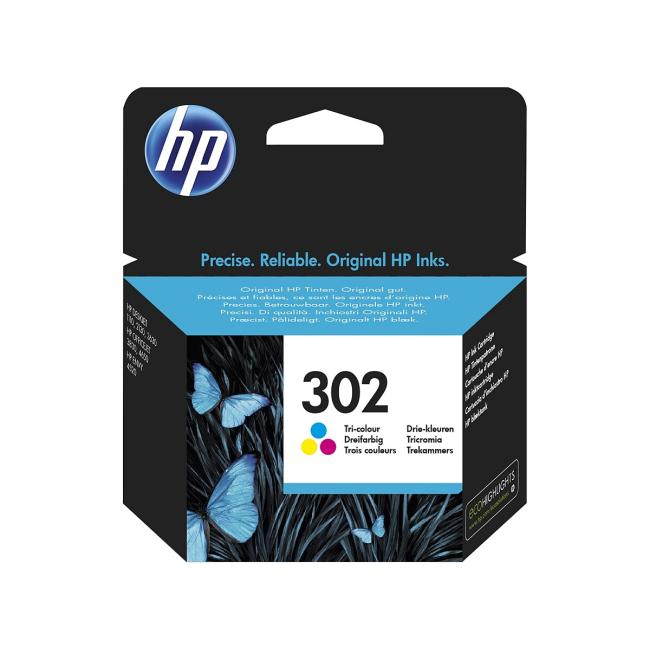 Atramentová náplň HP F6U65AE HP 302 color (165 str.) pre DeskJet 2130/3639/OfficeJet 3830/4650