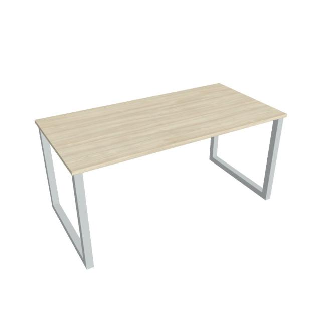 Meeting table UNI O, 160x75.5x80 cm, agate/grey