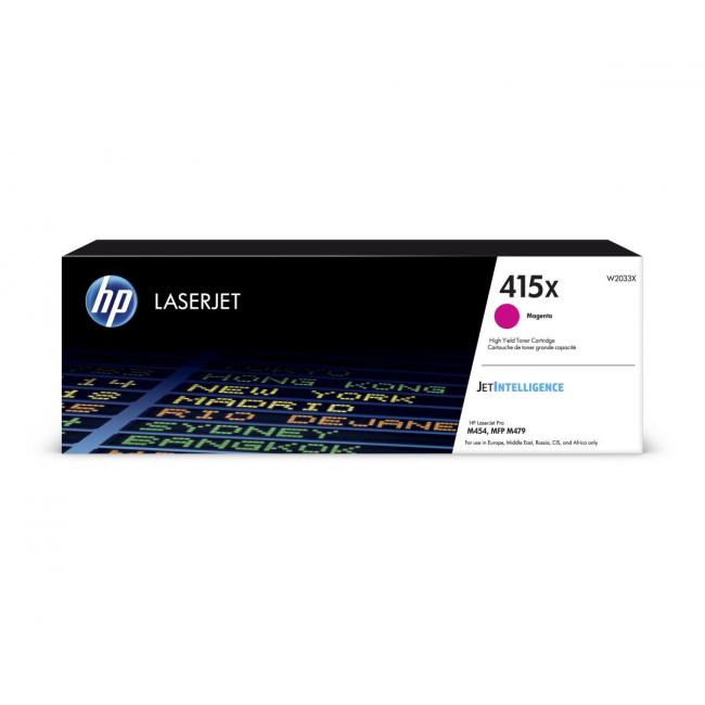 Toner HP W2033X HP 415X magenta XL (6.000 str.) pre LaserJet Pro M454/MFP M479/ CLJ Enterprise M455/M480