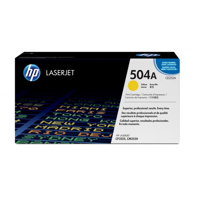 [HP105252] Toner HP CE252A HP 504A yellow (7.000 str.) pre Color LaserJet CM3530/CP3525